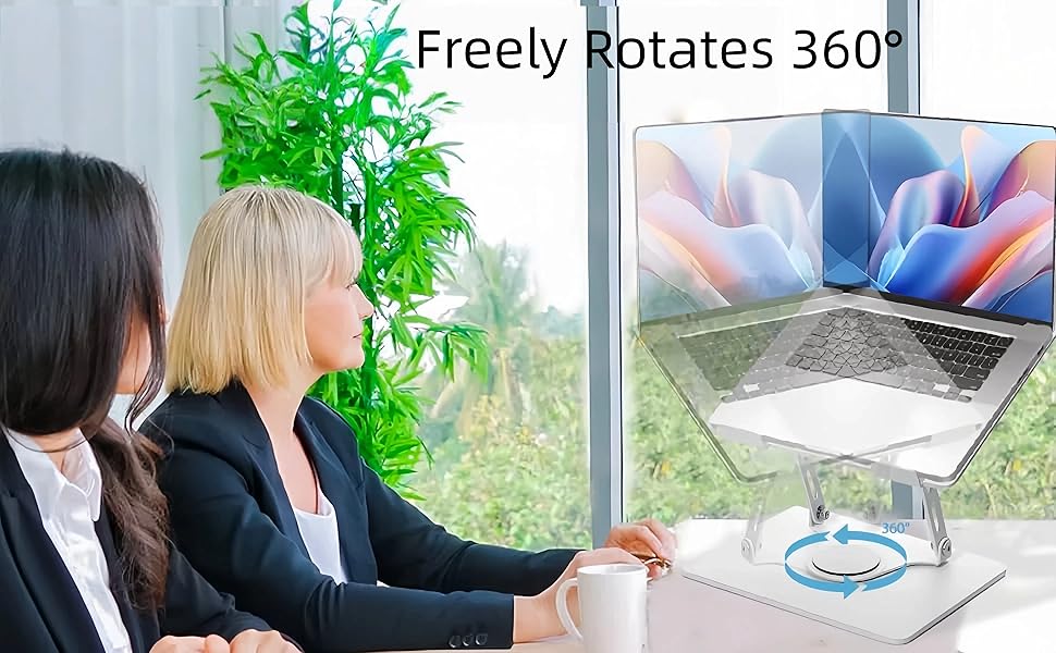 Metal Laptop Rotatory Stand