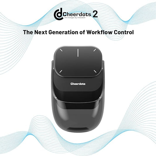 AI Mouse (Smart Gesture-Controlled Wireless Mouse) - Black