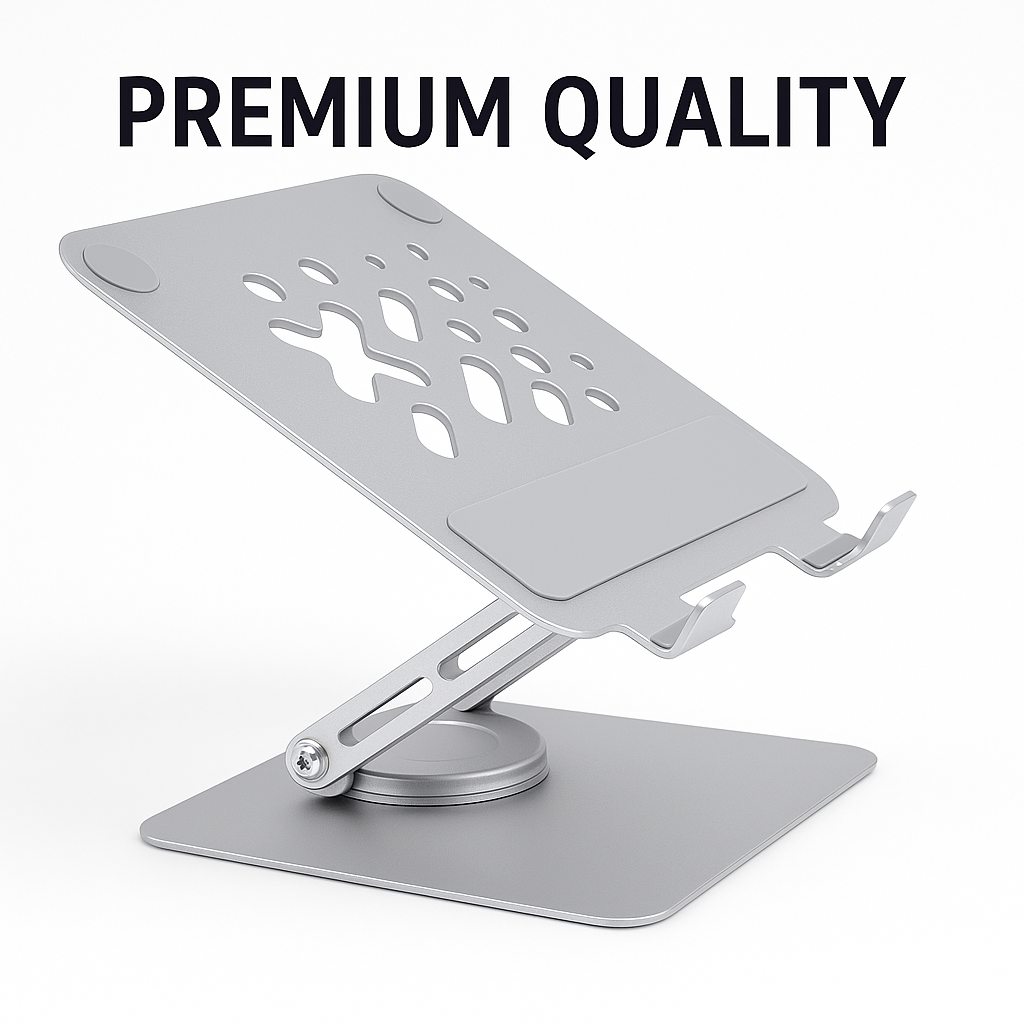 Metal Laptop Rotatory Stand