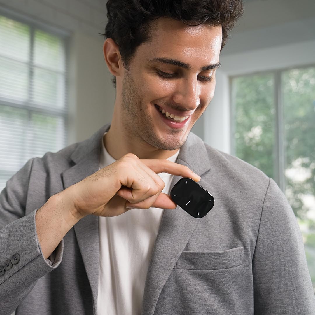 AI Mouse (Smart Gesture-Controlled Wireless Mouse) - Black